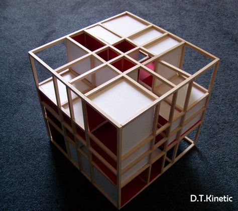 Cube Project Architecture, Cube Architecture Concept Ideas, Cubes Architecture Concept, Open Space Architecture, Cube Model, Easy Skull Drawings, Cubes Architecture, Site Plan Design, Box Architecture