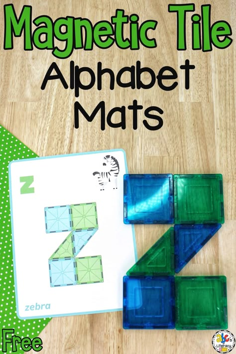 With these fun, low-prep, and free printable Magnetic Letter Lowercase Letter Mats, kids will build the letters of the alphabet. Simple Literacy Activities For Preschool, Fun Activities To Learn Letters, Tk Ela Activities, Letter Manipulative Activities, Practice Letters Preschool, Diy Tactile Letters, Letter Charts For Preschool, Alphabet Lessons For Preschool, Homeschool Letter Activities