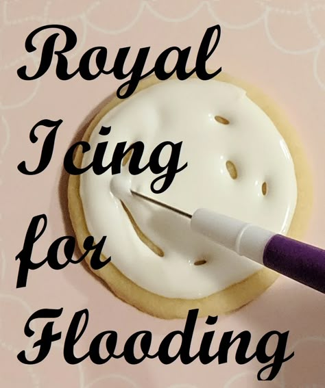 Flood Icing Recipe, Flooding Icing Recipe, Icing Flooding, Best Royal Icing, Best Royal Icing Recipe, Royal Icing Recipes, Easy Royal Icing Recipe, Flood Icing, Cookie Icing Recipe