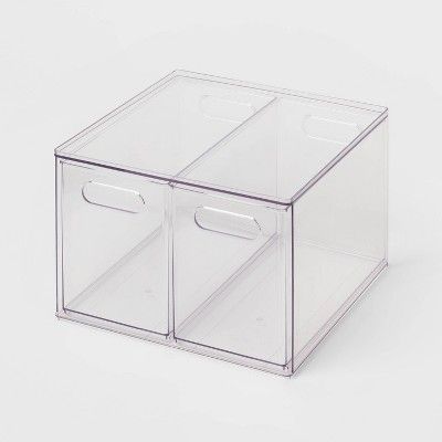 Clear Organizers, Organize With Me, Closet Storage Bins, Drawer Bins, Clear Bins, Storage Baskets With Lids, Decorative Storage Baskets, Lego Storage, Plastic Drawers