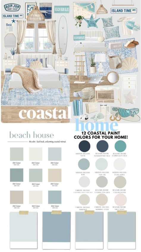 Sea Life Room Ideas, Costal Granddaughter Rooms, Beachy Aesthetic Room Ideas, Boho Beach Room Decor, Costal Beach Bedroom, Sea Salt Sand Room, Coastal Granddaughter Room Decor, Ocean Bedroom Ideas For Adults, Beach Aesthetic Room Ideas