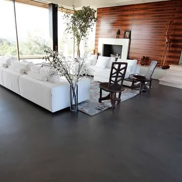 Concrete Floor Basement, Concrete Living Room Floors, Concrete Interior Floors, Acid Stain Concrete Floors, Concrete Floors Living Room, Concrete Floors In House, Interior Concrete Floors, Decorative Concrete Floors, Concrete Countertops Kitchen Diy