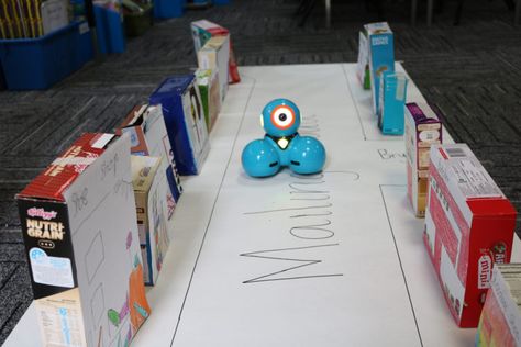 Dash And Dot Activities, Dot Stem Activity, Dash Robot Activities, International Dot Day Stem Activities, Stem Night Ideas, Robotics Classroom, Code And Go Robot Mouse Activities, Reflection Examples, Dash And Dot Robots