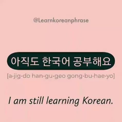 Learn Korean Phrases, Korean Introducing Yourself, Swear Words In Korean, Korean Phrases Learning, Korean Phrases Aesthetic, Cute Korean Words, Korean Conversation, Learn Korean Language, Korean Learn