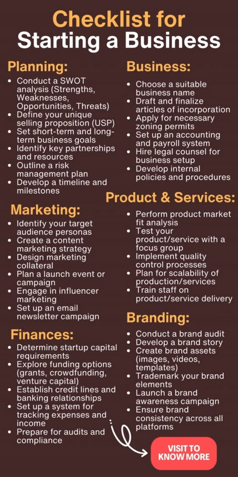 10 Steps to Start Your Small Business Small Business Checklist, Small Business Ideas Startups, Small Business Marketing Plan, Business Plan Outline, Business Strategy Management, Startup Business Plan, Successful Business Tips, Business Checklist, Business Basics