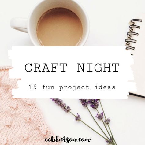 Arts And Crafts Party Ideas For Adults, Retreat Crafts Easy Diy, Art Night Ideas Adults, How To Host A Craft Night, Easy Creative Projects, Easy Crafts For Groups Of Women, Women Crafts Ideas, Women’s Retreat Craft Ideas, Ladies Night In Ideas Activities