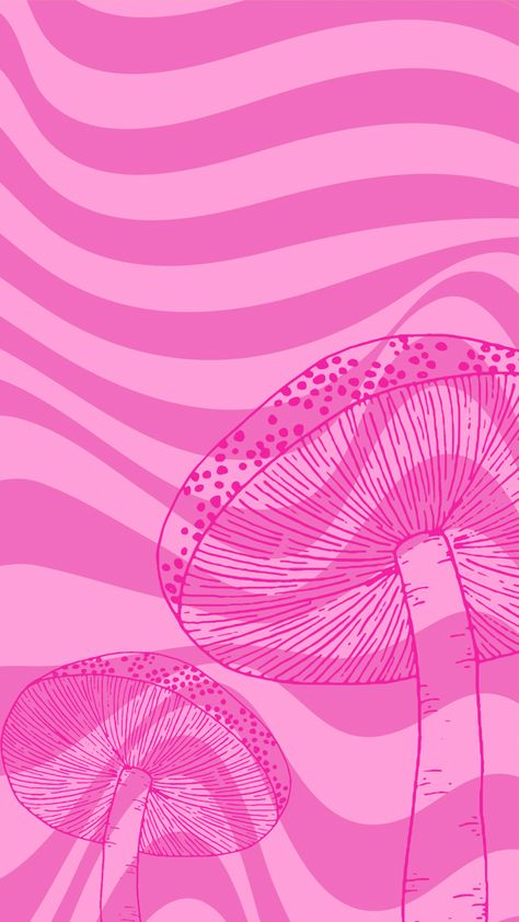 Tripy Wallpapers Pink, Mushroom Pink Aesthetic, Trippy Pink Background, Pink Hippy Aesthetic, Pink Mushrooms Aesthetic, Groovy Wallpaper Aesthetic Pink, Pink And Purple Trippy Aesthetic, Pink Trippy Aesthetic Wallpaper, Trippy Pink Wallpaper