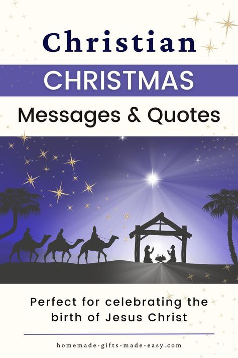 All the best Christian Christmas Messages and Quotes. Send heartfelt religious Christmas messages to your friends and family this holiday season. Express your faith and love with meaningful words that remind everyone of the true reason for the season. Jesus Was Born Christmas, Christian Christmas Signs And Sayings, Religious Christmas Cards Sayings, Christmas Spiritual Quotes, Church Signs For Christmas, Christmas Greetings Messages Christian, Nativity Sayings, Christian Christmas Card Quotes, Christmas Verses For Kids