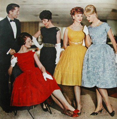 Fabulous MadMen style! 1960s Fashion Formal, 60s Prom Dress 1960s, 70s Cocktail Party, 50s Cocktail Party, 60s Cocktail Party, 1960s Cocktail Party, Moda Z Lat 70., 1961 Fashion, 1950s Cocktail Party