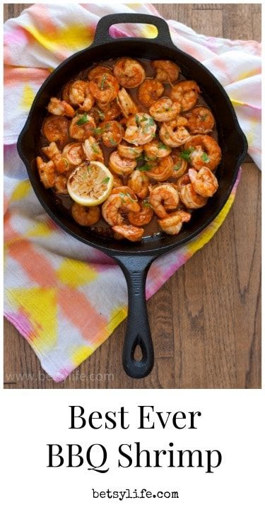 Spicy and zesty, BBQ shrimp packs a ton of bold flavors. This recipe is perfect either for an appetizer or a main course. BBQ shrimp made quickly with simple ingredients. You won't even believe how delicious this recipe is. #bbqshrimp #summerrecipe #shrimprecipe #betsylife #bbqrecipe Bbq Shrimp Recipe, Barbeque Shrimp, Shrimp Bbq Recipes, Barbecue Shrimp, Bbq Shrimp, Grilled Shrimp Recipes, Yummy Seafood, Shrimp Recipes Healthy, Shrimp Dishes