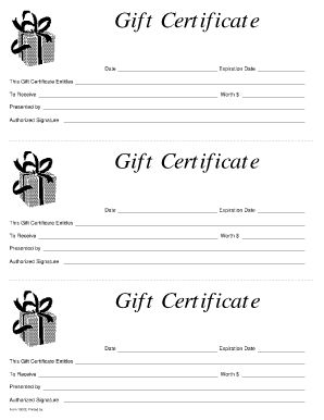 Fill Online Gift Certificate Template Free, Blank Gift Certificate, Gift Certificate Template Word, Free Printable Gift Certificates, Massage Gift Certificate, Christmas Gift Certificate Template, Free Printable Certificates, Christmas Gift Certificate, Free Gift Certificate Template