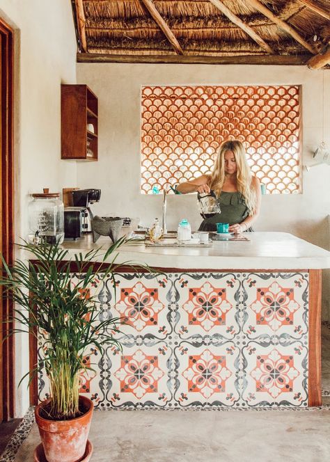 Tulum, Mexico Travel Guide: 10 Most Instagrammable Spots Baja Style Decor, Tulum Travel Guide, Tulum Travel, Mexico House, Caribbean Style, Modern Mexican, Deco Studio, Casa Vintage, Have Inspiration