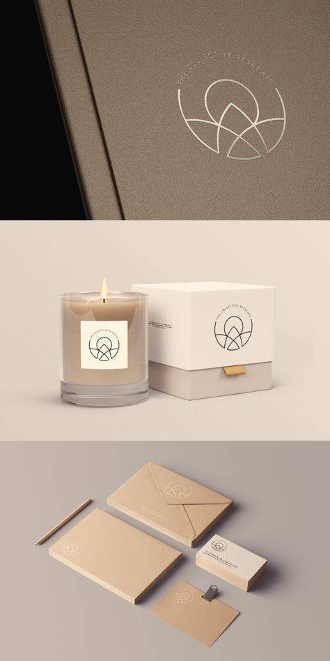 Arizona Branding, Candle Logo Design, Visuell Identitet, Candle Logo, Minimal Logo Design, Candle Branding, Unique Logo Design, Print Production, Long Journey