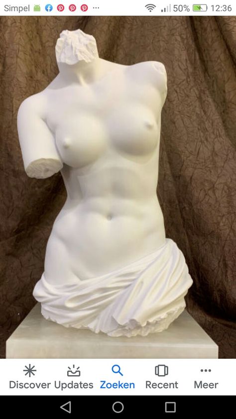 Torso Sculpture, Torso Tattoos, Anatomy Sculpture, Roman Statue, Human Sculpture, Classic Sculpture, Greek Statues, Female Torso, Antique Statue