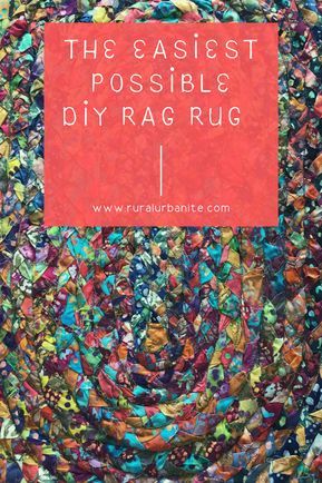 Braided Rag Rug Diy, Diy Rag Rug, Recycler Diy, Rag Rug Diy, Homemade Rugs, Rag Rug Tutorial, Braided Rug Diy, Braided Rag Rugs, Crochet Rag Rug