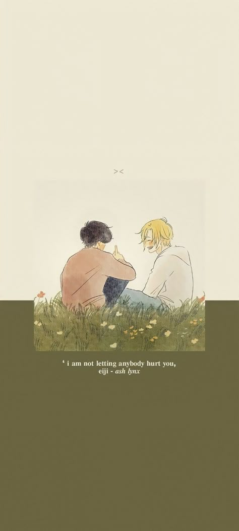 Banana Fish Wallpaper, Ash And Eiji, Ash Eiji, Ash X Eiji, Fish Icon, Gay Fish, Banana Art, Fish Wallpaper, Sunflower Wallpaper