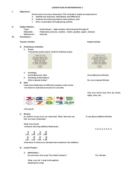 Maths Lesson Plan For Kindergarten, Kindergarten Lesson Plan Sample, Detailed Lesson Plan In English Grade 1, Detailed Lesson Plan In Math Grade 1, Udl Lesson Plans, Lesson Plan In Filipino, Lesson Plan For Kindergarten, Grade 1 Lesson Plan, Math Lesson Plans Elementary