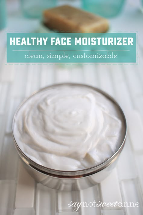 Moisturizer Cetaphil, Face Moisturizer Recipe, All Natural Face Moisturizer, Diy Facial Moisturizer, Neutrogena Moisturizer, Cetaphil Moisturizer, Moisturizer Recipe, Moisturizer Diy, Homemade Face Moisturizer