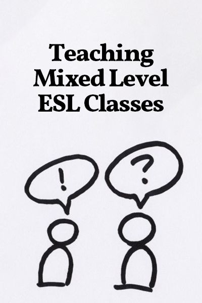 Teaching Multilevel ESL Classes | Mixed Level of ESL Students Esl Teaching Elementary, Esl Curriculum, Teaching Esl Students, Middle School Esl, Ell Strategies, Esl Ideas, Salt Mine, Teaching Esl, Esl Teaching Resources