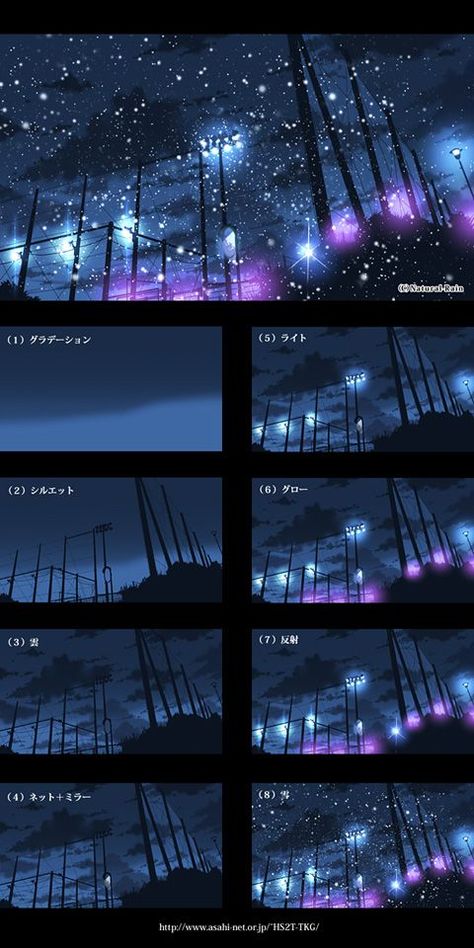 Anime Backgrounds Tutorial, Backgrounds Tutorial, الفن الرقمي, Digital Painting Techniques, Concept Art Tutorial, Digital Art Beginner, Background Drawing, Anime Backgrounds, Digital Painting Tutorials