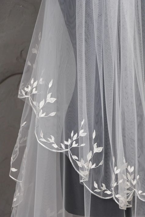 Unique wedding veils