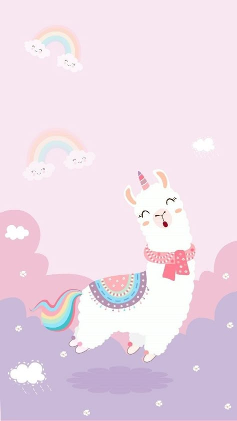 Cute Lama Wallpapers, Llama Wallpaper Iphone, Lama Background, Alpaca Wallpaper, Llama Wallpaper, Silhouette Cameo Projects Vinyl, Rainbow Color Background, Mickey Mouse Art, Cute Llama