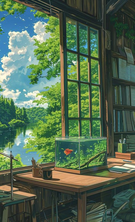 Villain Wallpaper, Art Studio Ghibli, Girl Fanart, Studio Ghibli Background, Wallpaper Estetika, Dreamy Artwork, Cocoppa Wallpaper, Ghibli Artwork, Japon Illustration