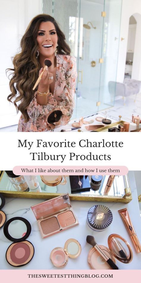 Charlotte Tilbury Makeup Looks, Charlotte Tilbury Aesthetic, Best Charlotte Tilbury Products, Pillow Talk Makeup, Charlotte Tilbury Looks, Charlotte Tilbury Products, Makeup Tips To Look Younger, Charlotte Tillbury, Tilbury Makeup