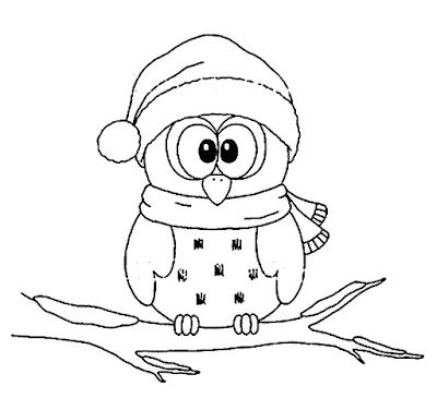 Christmas owl coloring page 5 Owl Coloring, Owl Coloring Pages, Owl Christmas, Owls Drawing, Christmas Owls, Christmas Coloring, Christmas Drawing, Christmas Coloring Pages, Digi Stamps