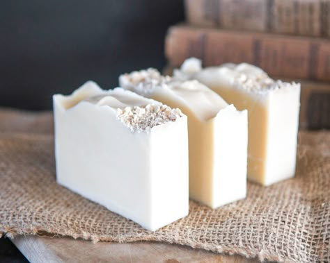 How to Make Soap with Goats Milk • Maria Louise Design Best Goat Milk Soap Recipe, Cow Milk Soap Recipe, Oat Milk Soap Recipe, Christmas Goat Milk Soap, Goat Milk Soap Recipe Cold Process, Coconut Milk Soap Recipe, How To Make Goat Milk Soap For Beginners, How To Make Goat Milk Soap, How To Make Goats Milk Soap