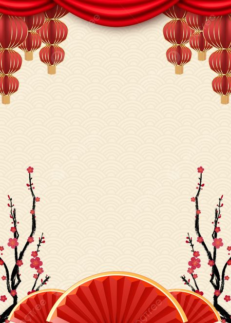 Red Lantern Decoration Chinese New Year Background, Red, Background Pattern, Traditional Festival Background Image for Free Download Chinese New Year Wallpaper, Chinese Frame, New Year Background Images, Chinese New Year Background, Chinese New Year Poster, Chinese Background, Chinese Wallpaper, Chinese Crafts, Chinese New Year Design