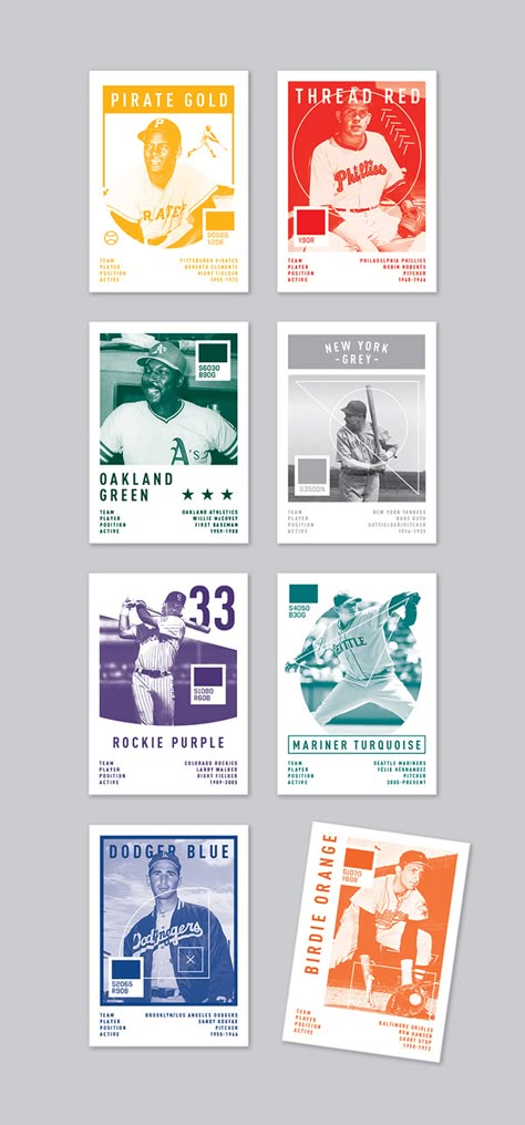 Baseball Card Graphic Design, Baseball Graphic Design, Posters Design Ideas, Baseball Graphics, Marathon Posters, Letters Ideas, Behance Design, Baseball Posters, Ticket Design