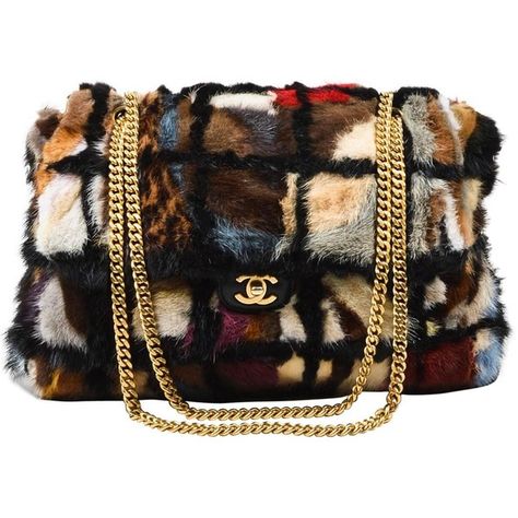 Chanel Multicolor Patchwork Mink Fur Flap Chain Strap Shoulder Bag ($3,620) ❤ liked on Polyvore featuring bags, handbags, shoulder bags, chanel, colorful handbags, multi color purse, chanel purse, colorful purses and flap shoulder bag Vintage Chanel Bag, Colorful Handbags, Chanel Inspired, Strap Purse, Fur Bag, Chanel Shoulder Bag, Flap Shoulder Bag, Chanel Purse, Handbag Straps