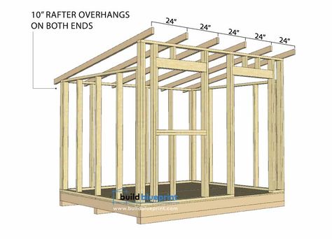 10x10 Shed Plans, 8x10 Shed, Small Shed Plans, Shed Blueprints, Lean To Shed Plans, Diy Storage Shed, Wood Shed Plans, Lean To Shed, Shed Building Plans