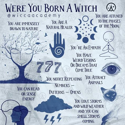 Do you consider yourself a witch? If so, do you think you were you born a witch? When did you start to notice that you felt a little “different” than everyone else around you? Witchcraft is a science, an art, and a spiritual practice. It’s the use of magic to create change in your environment, or the practice of exerting your will to get what you want out of life. #witch #witches #instatarot #mooon #spirituality #spells #wiccaacademy #wiccansofinstagram #wiccans #pagan #magic #moon #witchinghour Born A Witch, Zodia Pești, Witch Quotes, Green Witchcraft, Wiccan Magic, Witch Spirituality, Magic Spell Book, Grimoire Book, Eclectic Witch