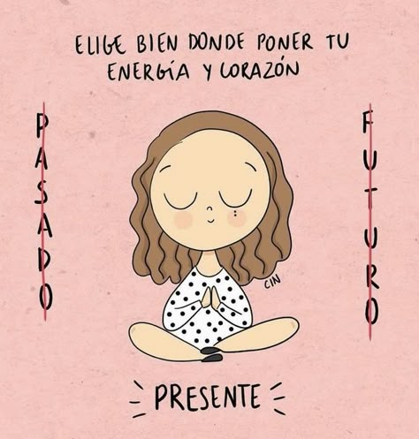 Yoga Frases, Frases Yoga, Latinas Quotes, Inspirational Phrases, Yoga For Kids, Positive Mind, Yoga Gym, Positive Messages, Mental And Emotional Health