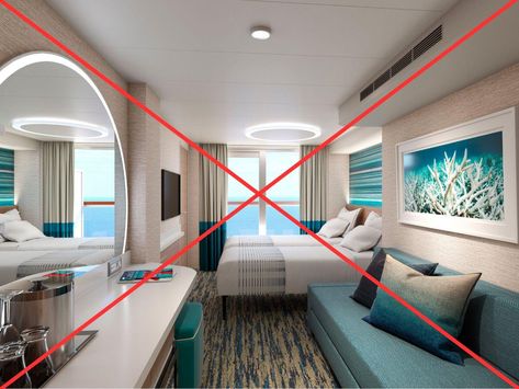 15 Things You Should Never Do in Your Cruise Ship Cabin Cruise Cabin Hacks, Cabin Hacks, Ship Cabin, Carnival Elation, Carnival Conquest, Cruise Rooms, Carnival Horizon, Cheap Cabins, Carnival Ships