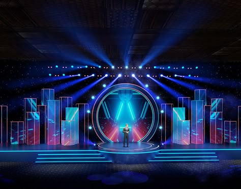 Led Backdrop, Event Stage Design, Stage Lighting Design, Concert Stage Design, Corporate Event Design, Led Stage, Award Ideas, Stage Designs, Stage Background