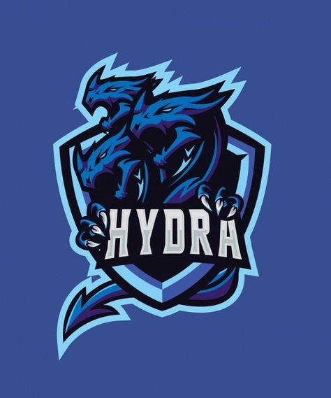 Hydra Logo, Gaming Logo Design, Sports Logo Inspiration, Logo Animal, Team Logo Design, Sports Logo Design, Esports Logo, Game Logo Design, Sports Team Logos