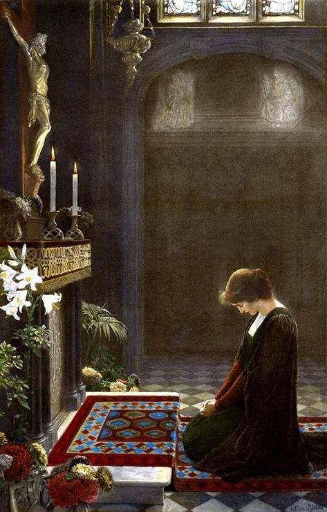 Veiled Millennial — George Henry Grenville Manton (1855-1932), ‘Jesus,... متحف فني, Types Of Prayer, Catholic Images, Church Architecture, Jesus Christus, Catholic Quotes, Catholic Prayers, Catholic Art, Blessed Mother