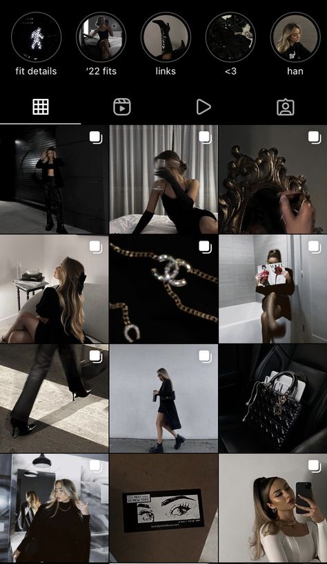 Instagram Highlight Astethics Ideas, Emerald Instagram Feed, Elegant Aesthetic Instagram Feed, Instagram Feed Ideas Dark Theme, Dark Feminine Aesthetic Instagram Feed, Moody Aesthetic Instagram Feed, Dark Pics For Instagram, Dark Theme Instagram Feed, Luxury Ig Feed