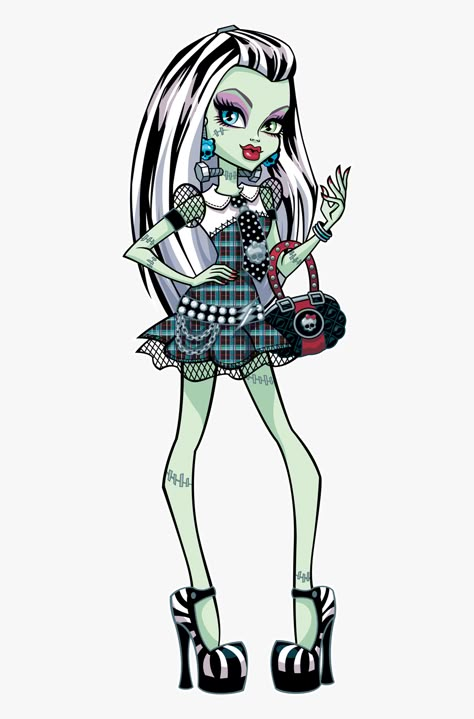 Monster High Makeup, Monster High Halloween, Monster High Cosplay, Monster High Frankie Stein, Monster High Costume, Monster High Frankie, Arte Monster High, Characters To Draw, Monster High Pictures