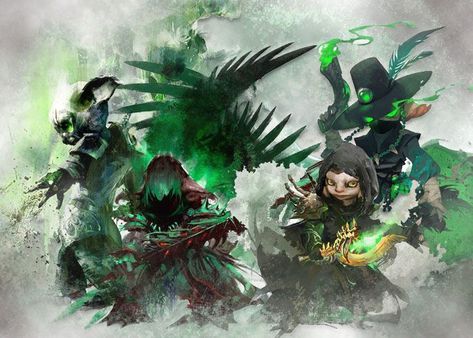 For Necromancer newbies in Guild Wars 2, here is a neat little article with powerful builds you can use in PvE and PvP: Guild Wars 2, Guild Wars, Professions, Take A, Look At