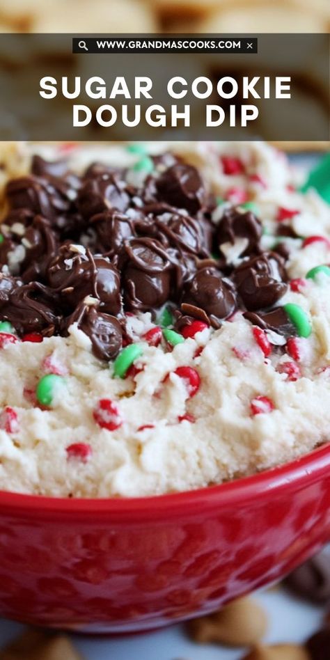 This Sugar Cookie Dough Dip is the ultimate no-bake dessert! With a rich, cookie dough flavor and creamy texture, it’s a fun and festive treat for any occasion—perfect for dipping and sharing! Sugar Cookie Dip Recipe, Dessert Dips Recipes, Cookie Dip Recipes, Snickerdoodle Dip, Sugar Cookie Dip, Cookie Dips, Cheeseball Recipes, Cookie Dip, Dessert Dip Recipes