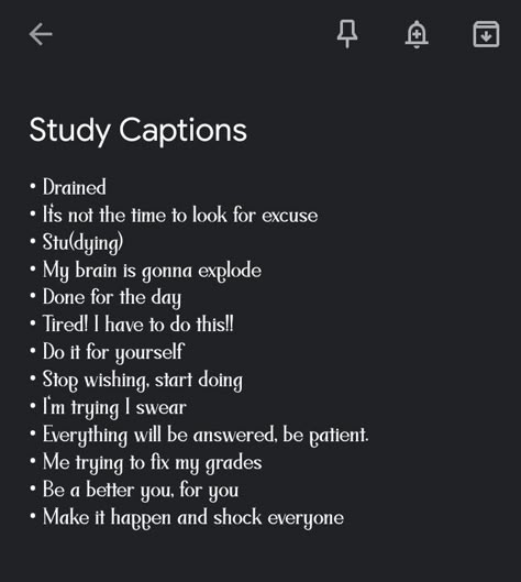 Instagram Bio Ideas Study, Caption For Studying Story, Studying Captions Funny, Snapchat Captions For Studying, Instagram Captions For Studying, Snap Story Quotes, Aesthetic Snap Captions, Birth Month Captions For Instagram, Study Bio Instagram