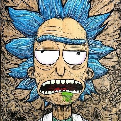 Rick Sanchez | Rick and morty drawing, Rick and morty poster, Rick and morty Trance Wallpapers, Psy Trance, Rick Sanchez, Rick And Morty, To Share, Pins