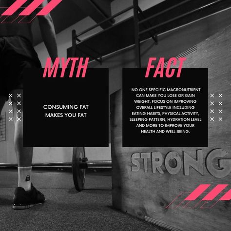 Classic Fitness Academy Myth & Fact Gym Marketing Ideas, Gym Posts, Gym Ads, Myth And Fact, Gym Marketing, Myth Fact, Gym Social Media, Gym Content, Gym Branding