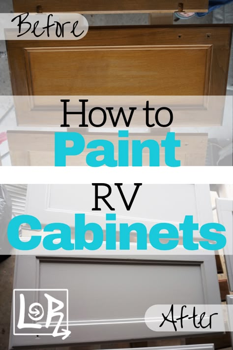 Paint Rv Cabinets, Paint Rv, Rv Cabinets, Motorhome Remodel, Glamper Camper, Rv Redo, Camper Redo, Vintage Camper Remodel, Camper Trailer Remodel