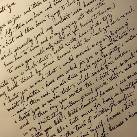 Telugu Handwriting, Coquette Handwriting, Cursive Aesthetic, Fountain Pen Writing, Vintage Handwriting, Handwriting Examples, Pretty Handwriting, Pretty Writing, Handwritten Letter