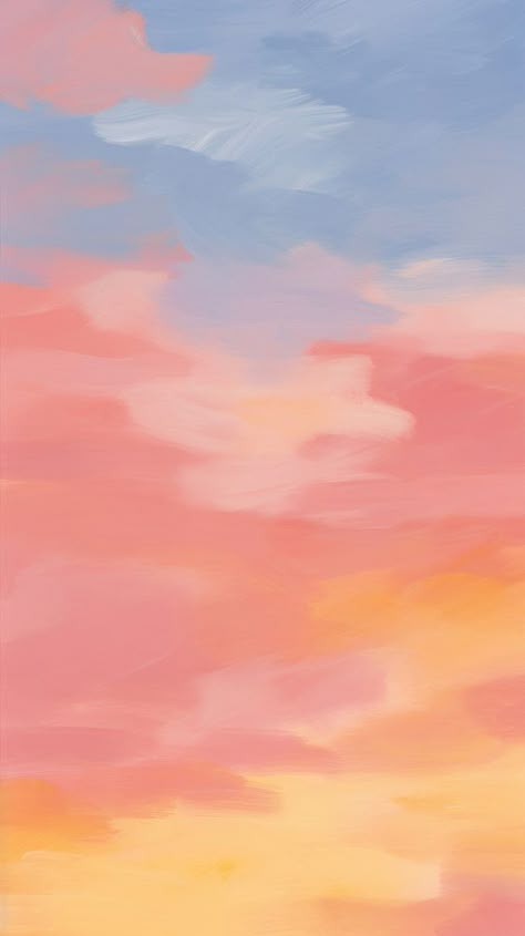 Sunrise sky backgrounds painting outdoors. AI generated Image by rawpixel. | premium image by rawpixel.com / Jigsaw Cute Backgrounds Sunset, Sunset Gradient Painting, Sunrise Colors Palette, Aesthetic Painting Background, Rainbow Landscape Painting, Sunrise Abstract Painting, Abstract Sunset Art, Colourful Background Aesthetic, Sunrise Graphic Design